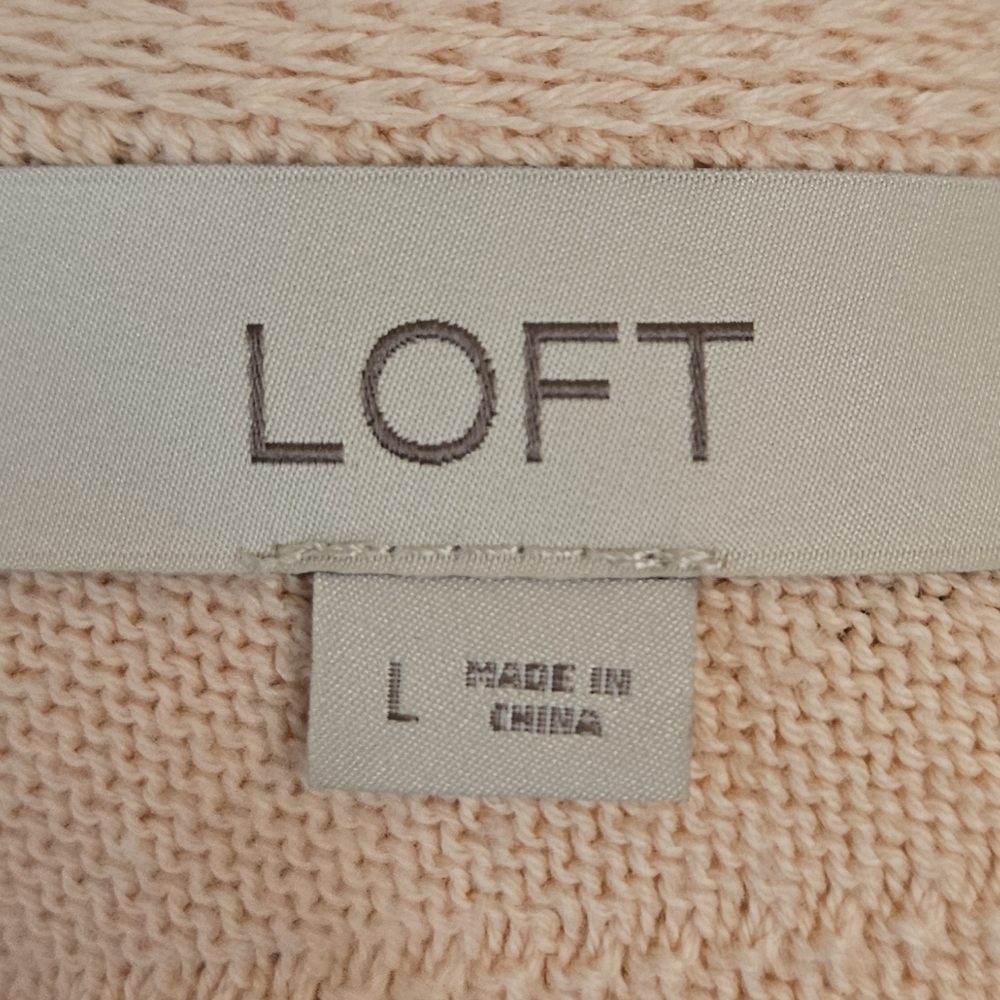 LOFT Peach Sleeveless Tank Top - Picture 2 of 5